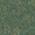 Обои - Casamance - Doum Emeraude/doré - 76151528