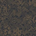 Обои - Casamance - Doum Marine/doré - 76151630