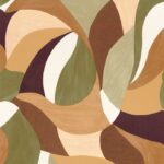 Обои - Casamance - Mandorla Kaki/terre de sienne - 76200202