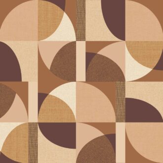 Обои - Casamance - Barillet Terracotta/Peau de pêche - 76261018