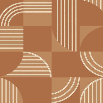 Обои - Casamance - Années 30 Terracotta - 76271324