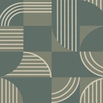Обои - Casamance - Années 30 Vert de gris - 76271426