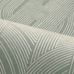 Обои - Casamance - Porte Oroe Kaki Clair/Nacré - 76281936