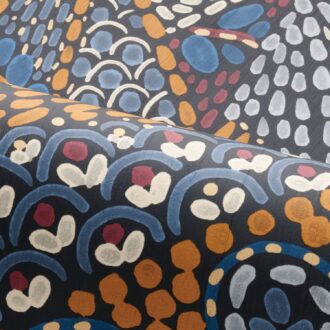 Обои - Casamance - Talavera Marine/Ocre - 76310712