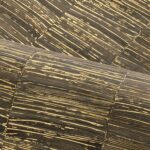 Обои - Casamance - Lirio Anthracite Doré - 76512038