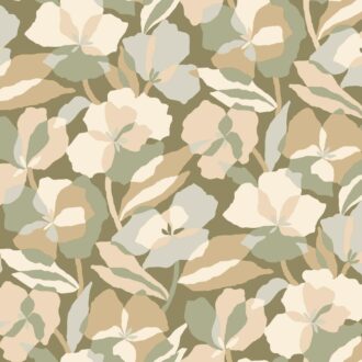 Обои - Casamance - Amaryllis Sauge/nacré - 76580712
