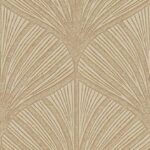 Обои - Casamance - Nereides Marron glacé/doré - 76651528