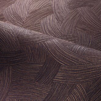 Обои - Casamance - Berenice Aubergine/doré - 76662650