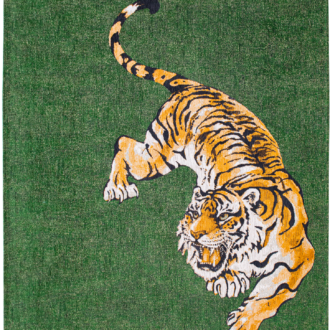 Ковёр - POP - LOUIS DE POORTERE - 200 x 280 см (POP_M_9388-TIGER-GREEN ON FIRE)