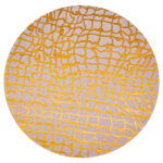 Ковёр - MAD MEN - LOUIS DE POORTERE - 240 x 240 см (MADM_M_9205-YELLOW-SCARAB(Round))
