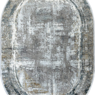 Ковёр - ASPENDOS - MILAT - 200 x 290 см (ASP_M_M175A-C-DGRY-DGRY(Oval))