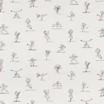 Обои - Pierre Frey - 
LES DANSEUSES DE GABRIELLE Rose - FP833001