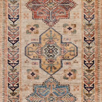 Ковёр - KAZAK ROYAL - SHEENA CARPETS - 80 x 127 см (KAZR_R_GRAY-IVORY(80x127))