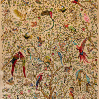 Ковёр - MASTERPIECE QUM - Shahrokh - 98 x 152 см (MAQU_M_004-24-DEYLAMAN-beige)