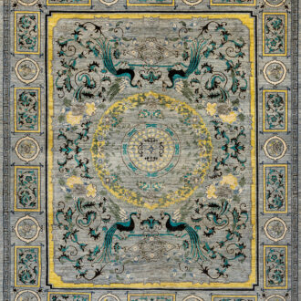 Ковёр - MORRIS A/B 10/10 - ABBAS - 247 x 298 см (MOR10_R_B129565-GRY-YEL)