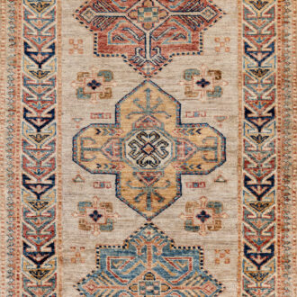 Ковёр - KAZAK ROYAL - SHEENA CARPETS - 78 x 131 см (KAZR_R_GRAY-IVORY(78x131))