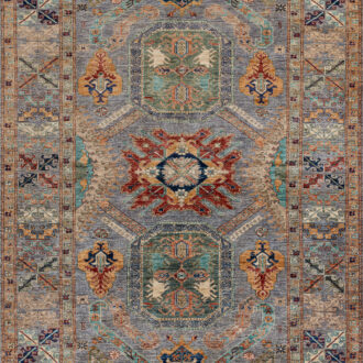 Ковёр - KAZAK ROYAL - SHEENA CARPETS - 163 x 240 см (KAZR_R_GRAY-GRAY(163x240))