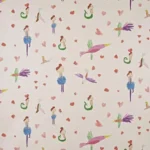 Обои - Pierre Frey - 
LES BALLERINES D'ESTHER & ROMANE Multicolore - FP816001