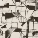 Обои - Pierre Frey - 
SUMI Noir - FP557001