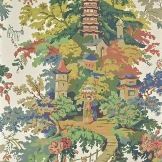 Обои - Pierre Frey - 
JARDINS JAPONAIS Jour - FP965001