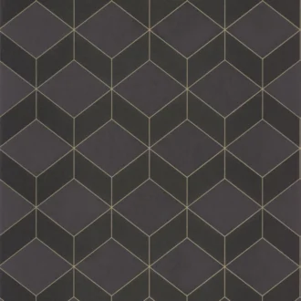 Обои - Casadeco - 1930 - 1930 metro - Noir (арт. 85689533)