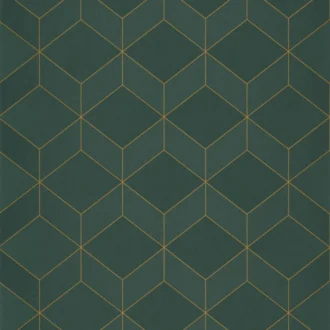 Обои - Casadeco - 1930 - 1930 metro - Vert (арт. 85687517)