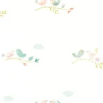 Обои - Casadeco - ROSE & NINO CASADECO - Rose & nino rose - Bleu / rose (арт. 85586241)