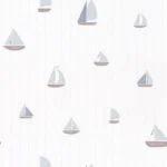 Обои - Casadeco - ROSE & NINO CASADECO - Rose & nino babord - Bleu (арт. 85666411)