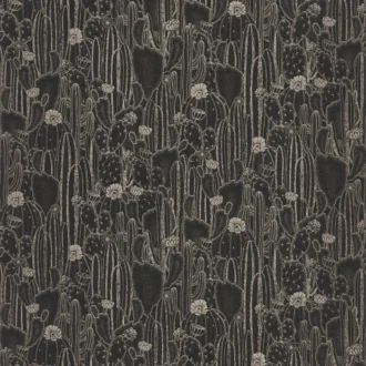 Обои - Casadeco - BOTANICA - Botanica cactaceae - Noir (арт. 85929512)