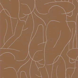 Обои - Casadeco - GALLERY - Academie - Terracotta (арт. 86108307)