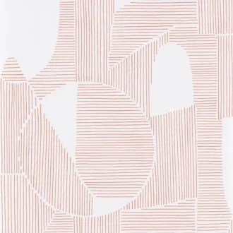 Обои - Casadeco - GALLERY - Graphique - Corail (арт. 86124114)