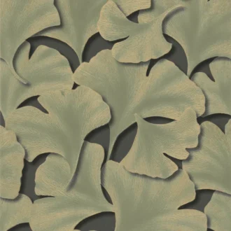 Обои - Casadeco - GINKGO - Biloba - Vert kaki (арт. 86247318)