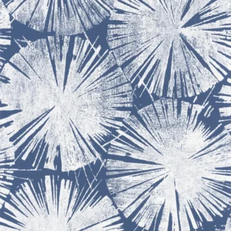 Обои - Casadeco - GINKGO - Nenuphar - Bleu indigo (арт. 86226506)