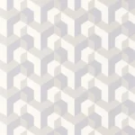 Обои - Casadeco - PERCEPTION - Mecano - Blanc craie (арт. 86490121)