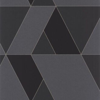 Обои - Casadeco - PERCEPTION - Tangram - Noir graphite (арт. 86529531)