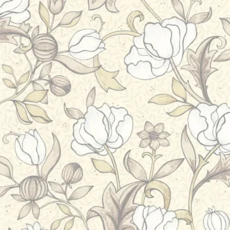 Обои - Casadeco - ARTS & CRAFTS - Isabella - Beige lin (арт. 86341214)