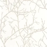 Обои - Casadeco - VOYAGE ONIRIQUE - Mythe - Blanc neige (арт. 87260217)