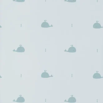 Обои - Casadeco - HAPPY DREAMS - Whale - Bleu (арт. 82796122)