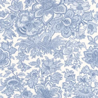 Обои - Casadeco - LES BELLES TOILES DE JOUY - Provence - Bleu porcelaine (арт. 87946252)