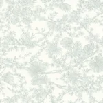 Обои - Casadeco - LES BELLES TOILES DE JOUY - Jardin des plantes - Vert de gris (арт. 87957109)