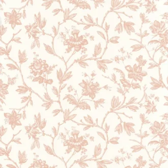 Обои - Casadeco - LES BELLES TOILES DE JOUY - Rosa - Rose blush (арт. 87964122)