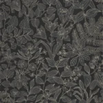 Обои - Casadeco - GARDENS - Esquisse - Noir fusain (арт. 87599910)