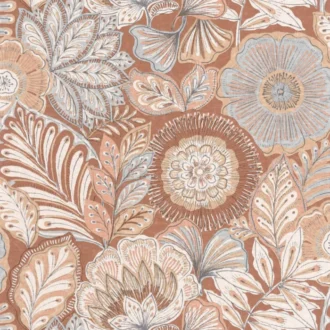 Обои - Casadeco - BALI - Batik - Terracotta (арт. 88153482)