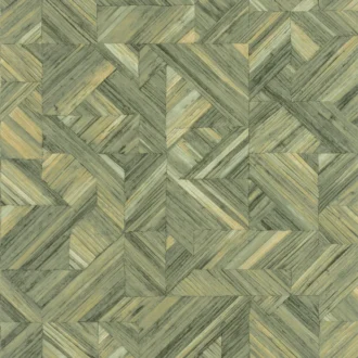 Обои - Casadeco - BALI - Paille - Vert sauge (арт. 88187144)