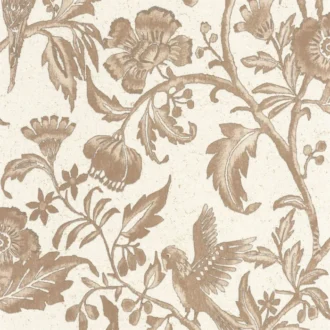 Обои - Casadeco - BALI - Etourneau - Beige cognac (арт. 88161425)
