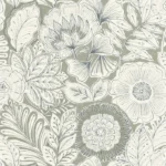 Обои - Casadeco - BALI - Batik - Vert sauge (арт. 88157211)