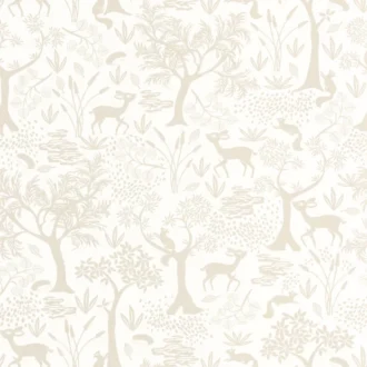 Обои - Casadeco - ONCE UPON A TIME - Poetic forest - Naturel (арт. 88261157)
