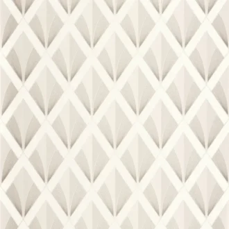 Обои - Casadeco - TWENTIES - Chrysler - Blanc neige (арт. 88670222)