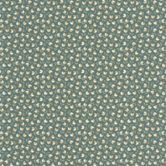Обои - Casadeco - FLOWER MARKET - Darwin tulip - Vert anglais (арт. 89257407)