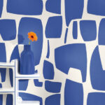 Обои - Casadeco - MILANO SIXTIES - Module - Orange / celadon (арт. 89383606)